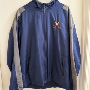 Under Armour Navy and Gray Windbreaker